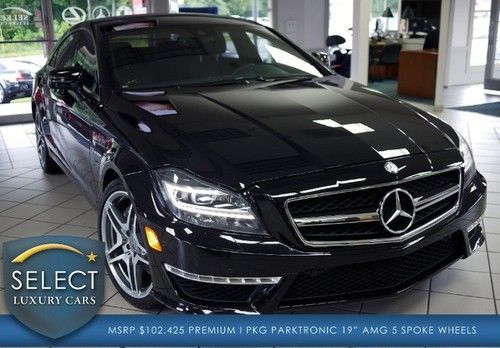 Msrp $102k cls63 p1 lane tracking parktronic 19 wheels black on black