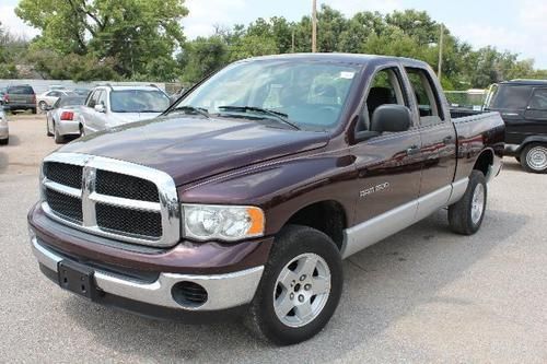 2004 dodge ram 4x4 quad cab no reserve auction