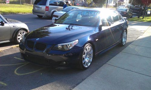 2005 bmw 545i sedan 4.4l v8, m-tec, m-sport package, m5 looks, clean, new trans