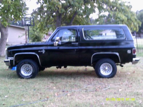 1984 chevrolet k5 blazer silverado sport utility 2-door 5.7l