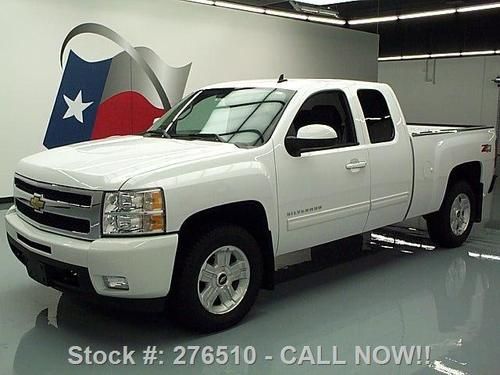 2011 chevy silverado ltz ext cab z71 4x4 htd leather 9k texas direct auto