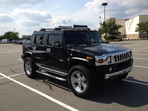 2008 hummer h2 sut pickup 4-door 6.2l hummer sut 22" rims