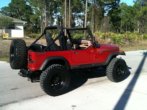 Jeep wrangler supercharged '88 olympic edition *no reserve*