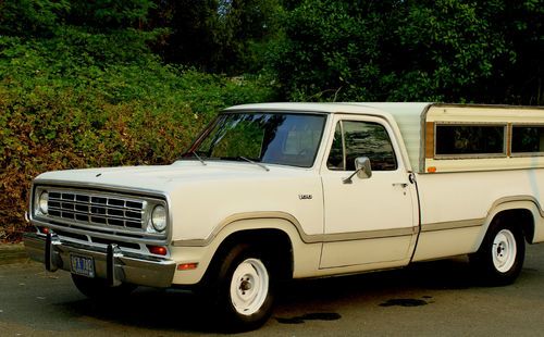 1972 dodge pickup 100 adventure sport - super low miles excellent unrestored