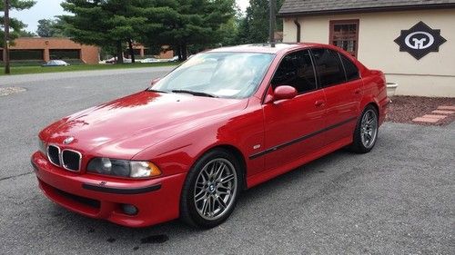 2000 bmw m5 base sedan 4-door 5.0l low miles one owner