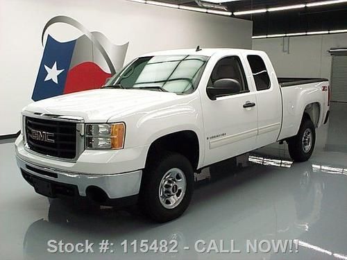 2009 gmc sierra 2500 sle ext cab z71 4x4 6-pass only 9k texas direct auto