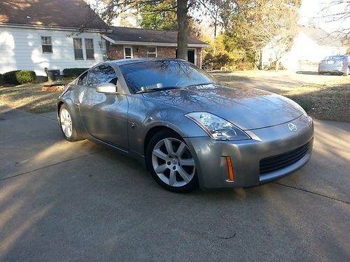 Silver nissan 350z - 2nd owner - automatic - touring edition - leather, bose