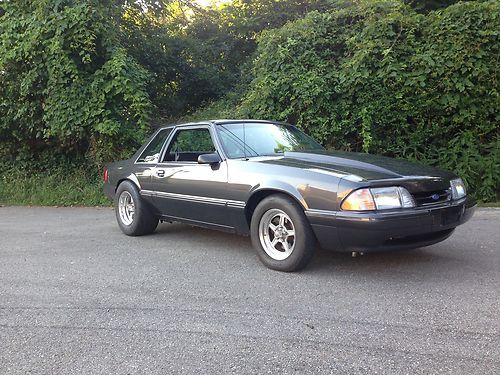 1991 Ford Mustang Notchback Coupe 4.6L 32V Turbo Swap 682 RWHP 9.89 1/4 Mile E85, US $16,900.00, image 3