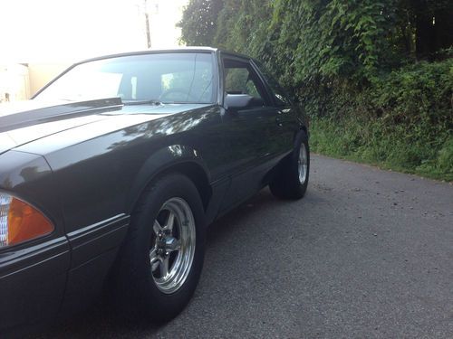 1991 Ford Mustang Notchback Coupe 4.6L 32V Turbo Swap 682 RWHP 9.89 1/4 Mile E85, US $16,900.00, image 8