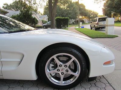 03 CHEV CORVETTE CONVERTIBLE 5OTH YEAR ANNIVERSARY LEATHER HEADS-UP IMMACULATE!!, image 8