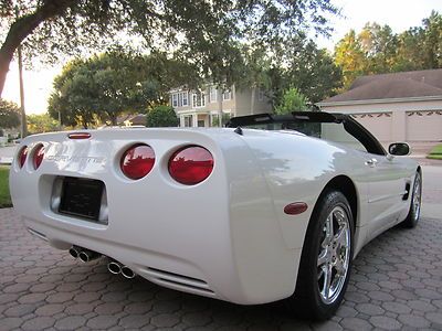 03 CHEV CORVETTE CONVERTIBLE 5OTH YEAR ANNIVERSARY LEATHER HEADS-UP IMMACULATE!!, image 18