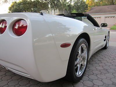 03 CHEV CORVETTE CONVERTIBLE 5OTH YEAR ANNIVERSARY LEATHER HEADS-UP IMMACULATE!!, image 19