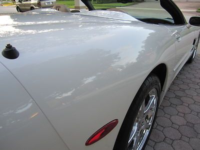 03 CHEV CORVETTE CONVERTIBLE 5OTH YEAR ANNIVERSARY LEATHER HEADS-UP IMMACULATE!!, image 20