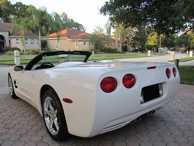 03 CHEV CORVETTE CONVERTIBLE 5OTH YEAR ANNIVERSARY LEATHER HEADS-UP IMMACULATE!!, image 31