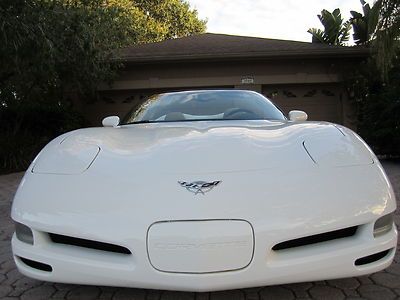 03 CHEV CORVETTE CONVERTIBLE 5OTH YEAR ANNIVERSARY LEATHER HEADS-UP IMMACULATE!!, image 45