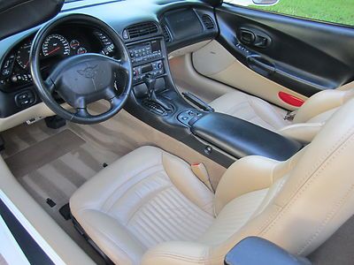 03 CHEV CORVETTE CONVERTIBLE 5OTH YEAR ANNIVERSARY LEATHER HEADS-UP IMMACULATE!!, image 50
