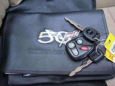 03 CHEV CORVETTE CONVERTIBLE 5OTH YEAR ANNIVERSARY LEATHER HEADS-UP IMMACULATE!!, image 84