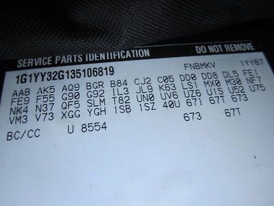 03 CHEV CORVETTE CONVERTIBLE 5OTH YEAR ANNIVERSARY LEATHER HEADS-UP IMMACULATE!!, image 92