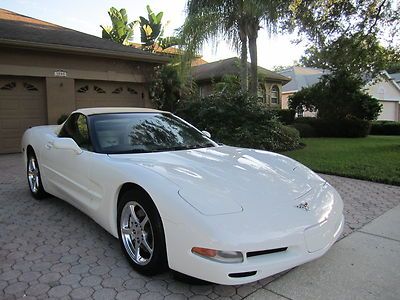 03 CHEV CORVETTE CONVERTIBLE 5OTH YEAR ANNIVERSARY LEATHER HEADS-UP IMMACULATE!!, image 95