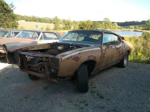 69 pontiac gto 4 speed 400 all #s match clear papers 242379pxxxxx