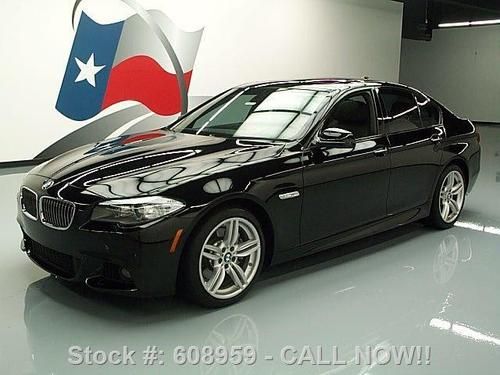 2011 bmw 535i m sport sedan turbo sunroof nav 32k mi!! texas direct auto