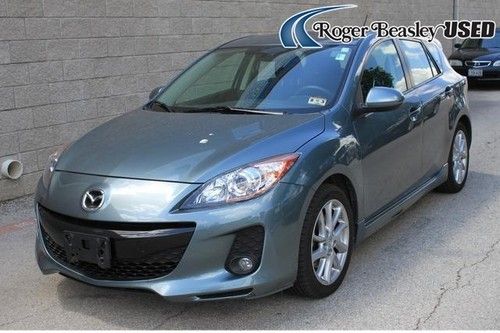 12 mazda3 s touring hatchback bluetooth aux input cruise tpms bose traction abs