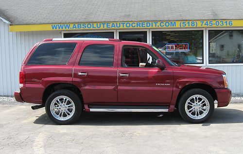 2006 cadillac escalade maroon, vortec max, 8 cyl, 48,719 miles