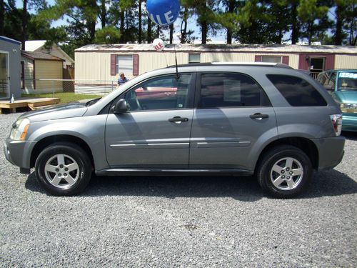 2005 chevrolet equinox ls gray cloth power windows power locks aluminum wheels