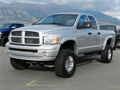 Dodge ram quad cab cummins diesel laramie 4x4 custom lift wheels tires auto tow