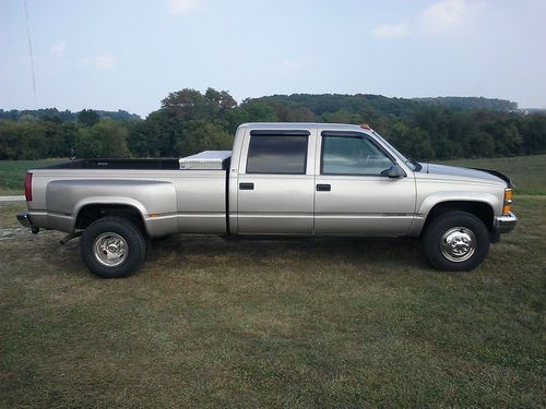 00' chevy k3500 ls dually 4x4*crew cab*heavy-duty