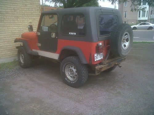 1994 jeep wrangler s sport utility 2-door 2.5l