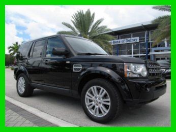 11 black 7-passenger 5l v8 lr-4 suv *harman / kardon sound *heated leather seats