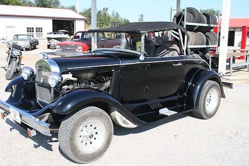 Shea glassic 1929 roadster titled as a 1972 ford glassic 302 auto