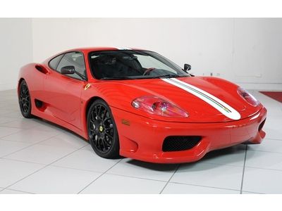 2004 ferrari 360 challenge stradale, rosso scuderia/black