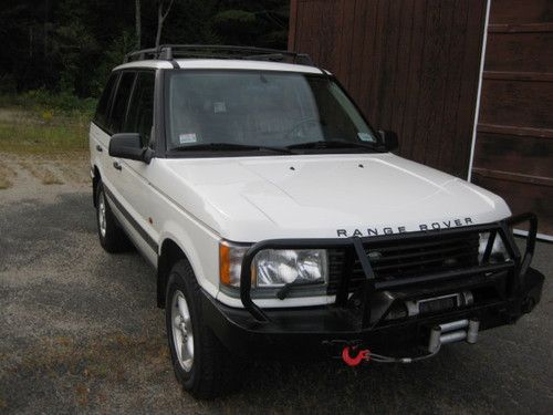 1999 range rover 4.0se winch/bullbar/roofrack/coil conversion/tow pkg/strobes nr