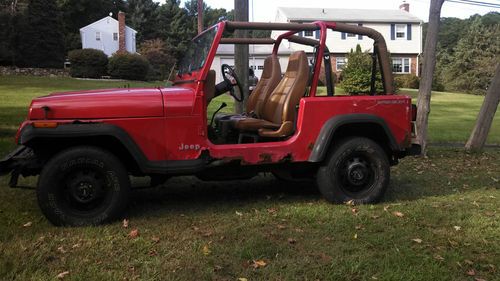 1993 jeep wrangler base sport utility 2-door 2.5l