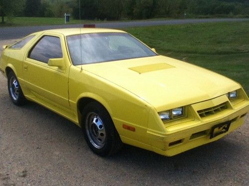 1984 dodge daytona turbo z hatchback 2-door 2.2l