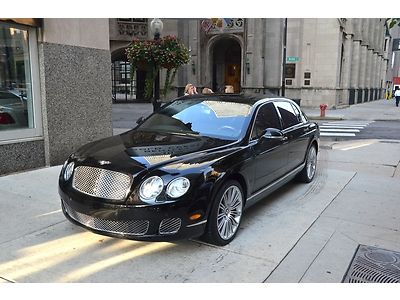 Speed edition, 600 horsepower, black piano veneer, red piping...