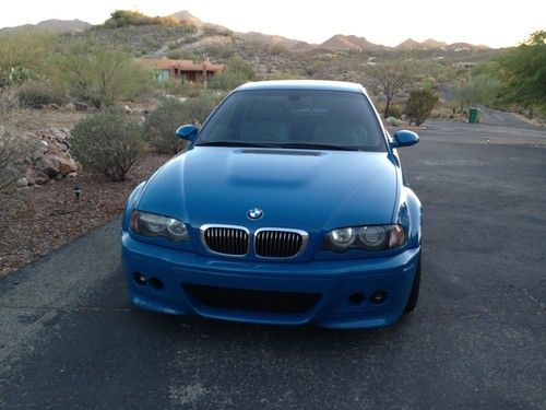 2003 bmw m3 - e46 coupe laguna seca blue, 85kmiles