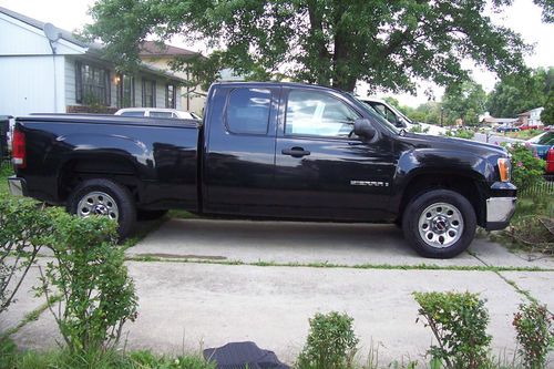 2009 gmc sierra 1500 wt extended cab pickup 4-door 4.3l