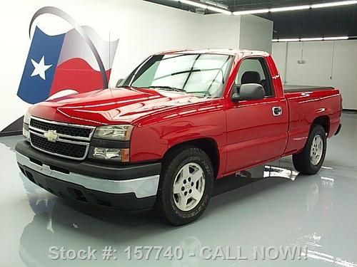 2007 chevy silverado 1500 regular cab soft tonneau 43k texas direct auto