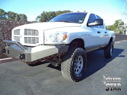 08 ram 2500 slt 4wd cummins quadcab shortbed mt tx!