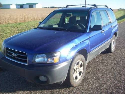 2003 subaru forester x wagon 4-door 2.5l