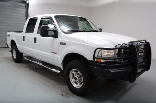 Used 2003 ford f250 lariat crew cab 4x4 fx4 off rd 6.0l diesel leather kchydodge