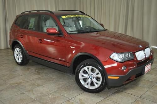 2010 bmw x3 awd heated leather v6 auto panoramic sunroof moonroof