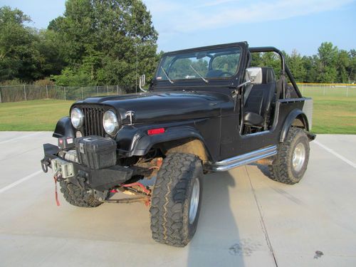 1979 jeep cj7, amc 304 v-8 engine, reduced reserve