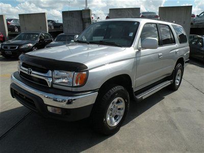 2002 toyota 4runner silver clean carfax  automatic low $$ nice truck *fl