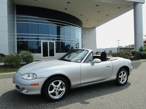 2002 mazda mx-5 miata ls convertible low miles 1 owner super clean