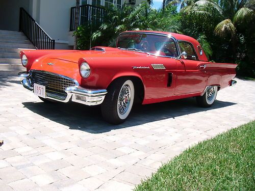 1957 ford thunderbird base convertible 2-door 5.1l