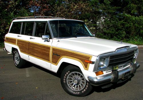 1989 jeep grand wagoneer - clean &amp; all-original; the first &amp; best suv !!